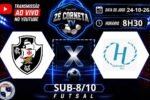 Vasco enfrenta a Hebraica pelos campeonatos estaduais de base no futsal