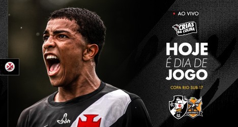 Vasco enfrenta Nova Iguaçu em duelo decisivo pela Copa Rio sub-17