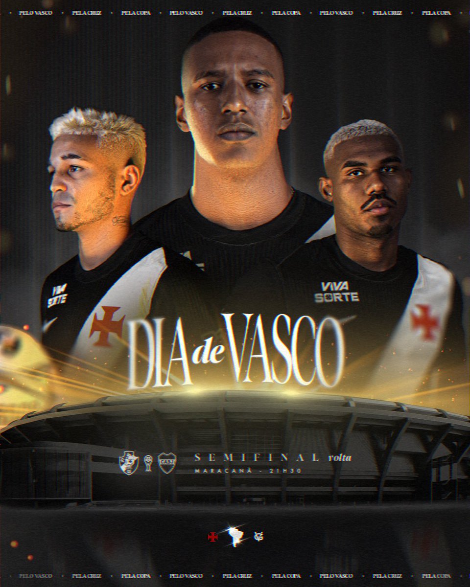 Vasco enfrenta o Boca Juniors em busca de vaga na final da sul-americana