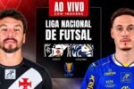 Vasco enfrenta o Joaçaba pelo jogo de volta das quartas da LNF Silver no futsal