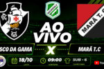 Vasco enfrenta o Marã em jogo de volta pelo estadual de futsal
