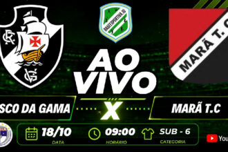 Vasco enfrenta o Marã em jogo de volta pelo estadual de futsal