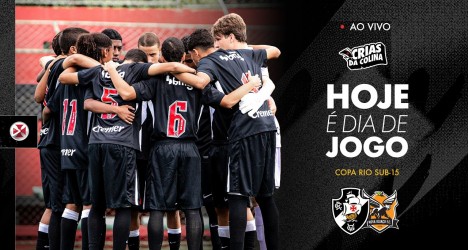 Vasco enfrenta o Nova Iguaçu pela segunda rodada da Copa Rio Sub-15