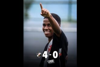 Vasco goleia Flamengo por 4 a 0 em clássico da Taça Guanabara sub-20