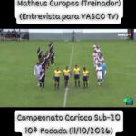 Vasco goleia Flamengo por 4 a 0 no Campeonato Carioca Sub-20