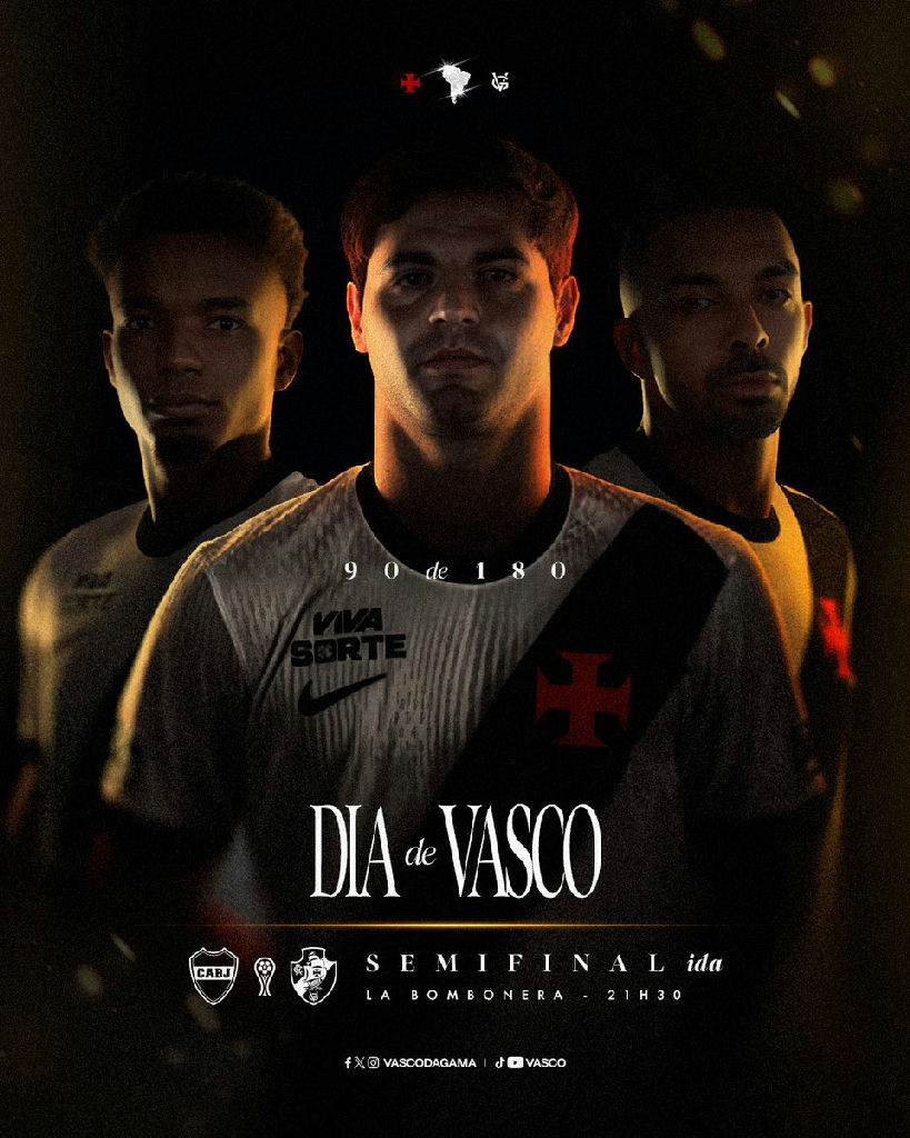 Vasco inicia disputa por vaga na final da Copa Sul-americana contra o Boca Juniors