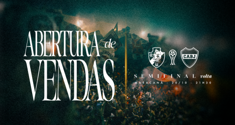 Vasco inicia venda de ingressos para duelo decisivo contra o Boca Juniors no Maracanã