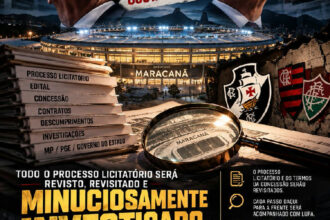 Vasco intensifica ofensiva jurídica contra o processo de licitação do Maracanã