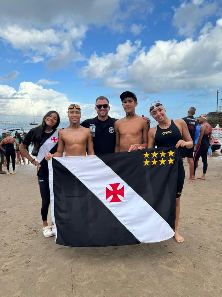 Vasco marca presença com quatro atletas nas finais nacionais de maratonas aquáticas