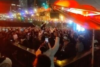Vasco mobiliza torcida em Buenos Aires com ocupação de Puerto Madero