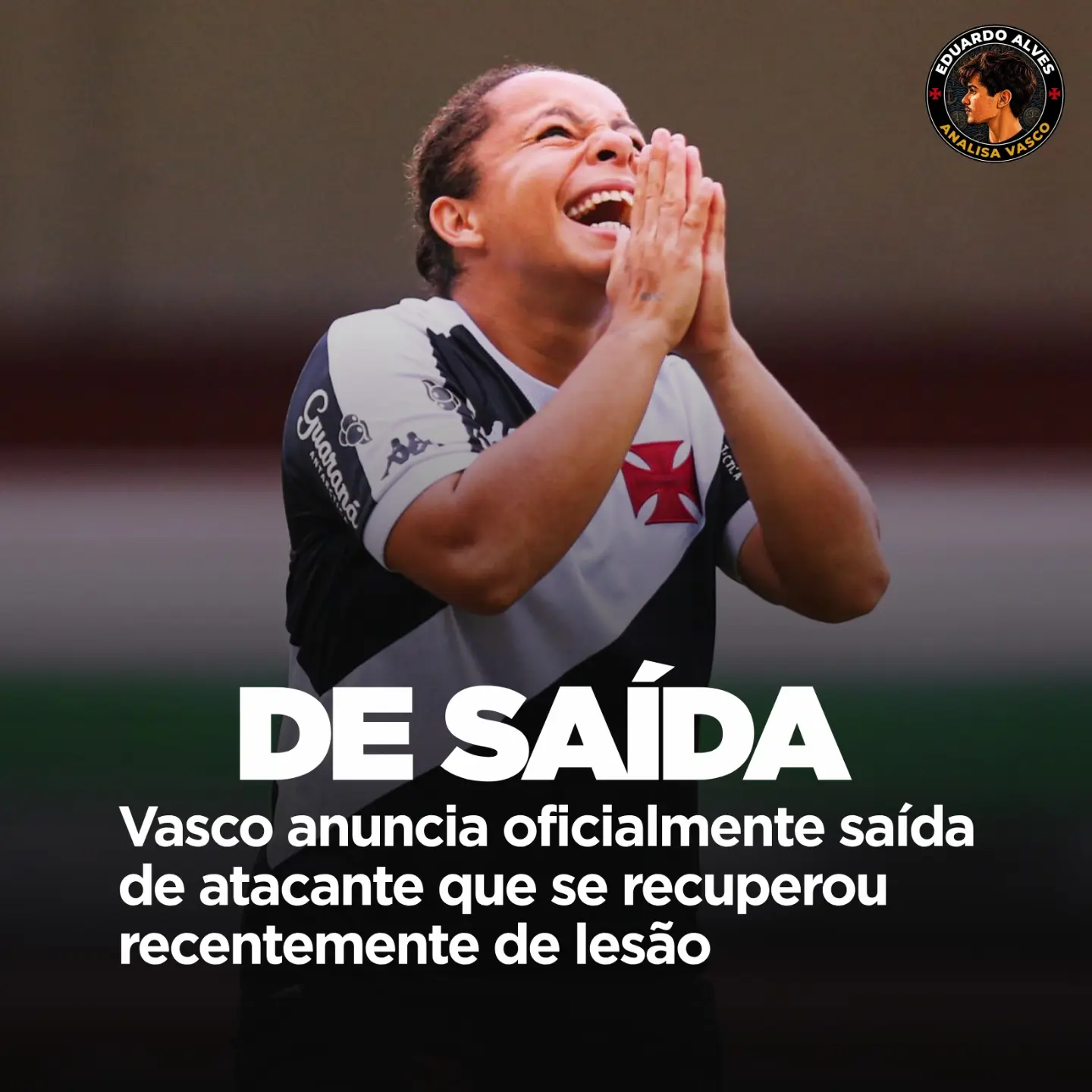 Vasco oficializa o desligamento da atacante Beea após término de contrato