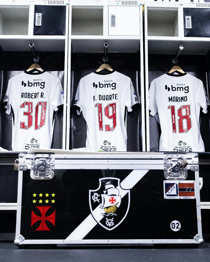 Vasco prepara vestiário no Engenhão para confronto decisivo
