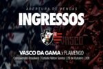 Vasco reabre comercialização de bilhetes para clássico no Engenhão e altera setorização