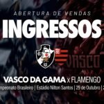Vasco reabre comercialização de bilhetes para clássico no Engenhão e altera setorização