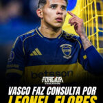 Vasco realiza consulta por Leonel Flores, atacante do Boca Juniors