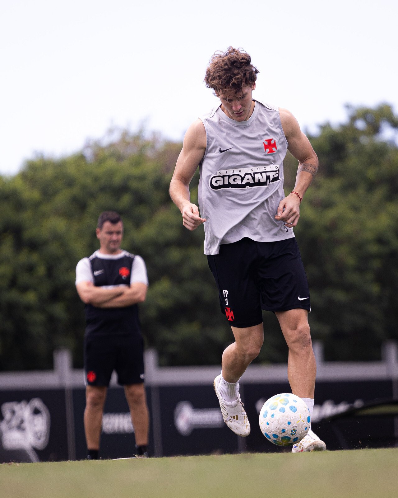 Vasco realiza último treino no Rio antes da semifinal da Copa do Brasil