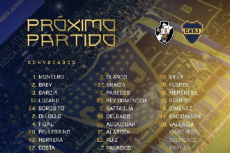 Vasco reencontra Leandro Paredes com o Boca Juniors escalado para a semifinal sul-americana