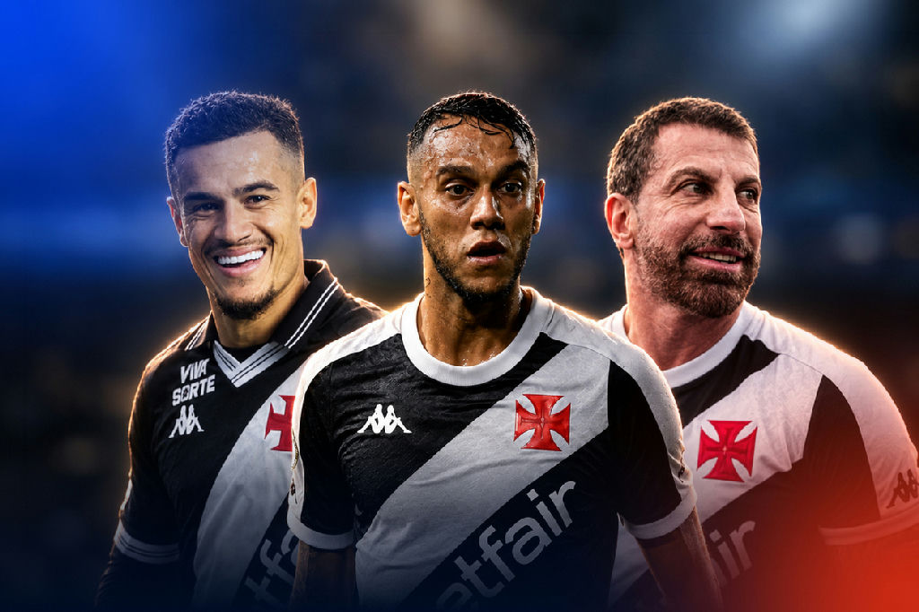 Vasco: Souza relembra trajetória, parceria com Coutinho e a lealdade de Pedrinho