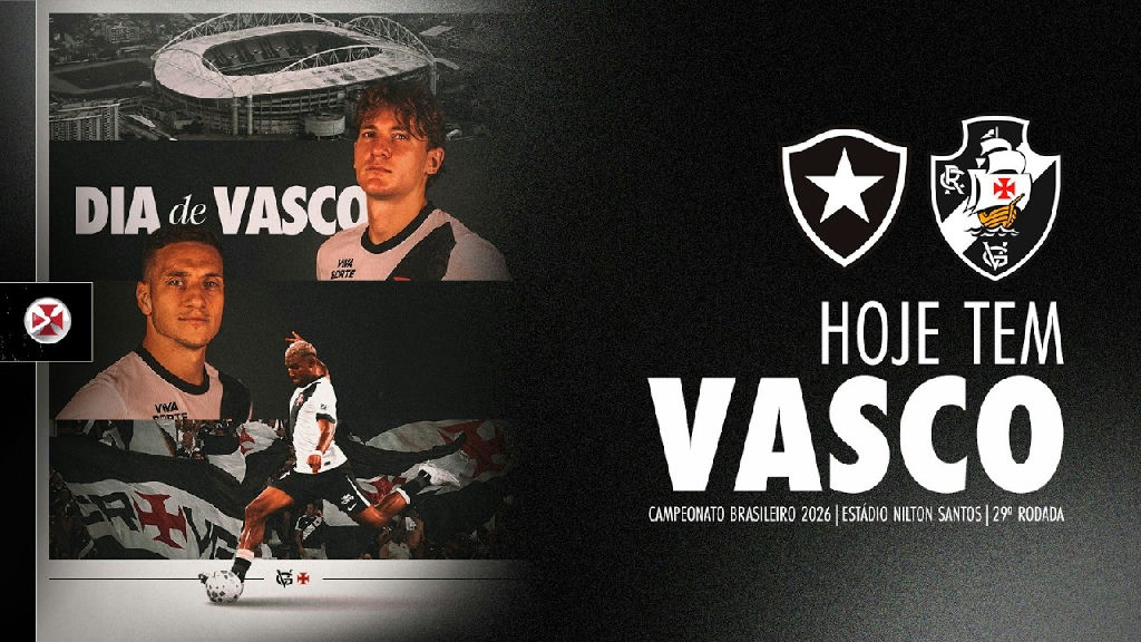 Vasco supera o Botafogo por 2 a 1 no Campeonato Brasileiro