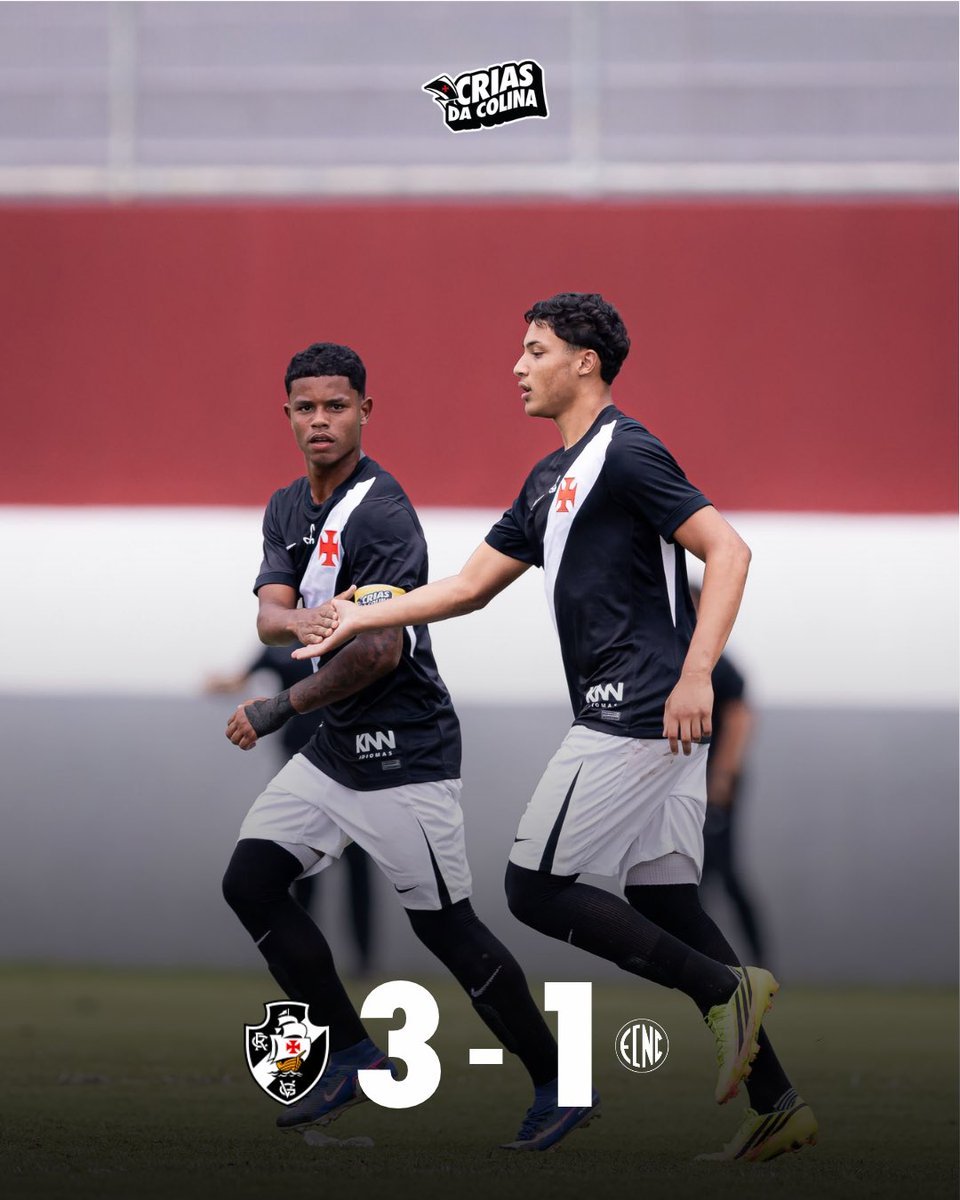 Vasco supera o Nova Cidade pela Copa Rio Sub-17 em atuação decisiva
