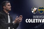 Vasco transmite pronunciamento de Pedro Emanuel após revés diante do Boca Juniors