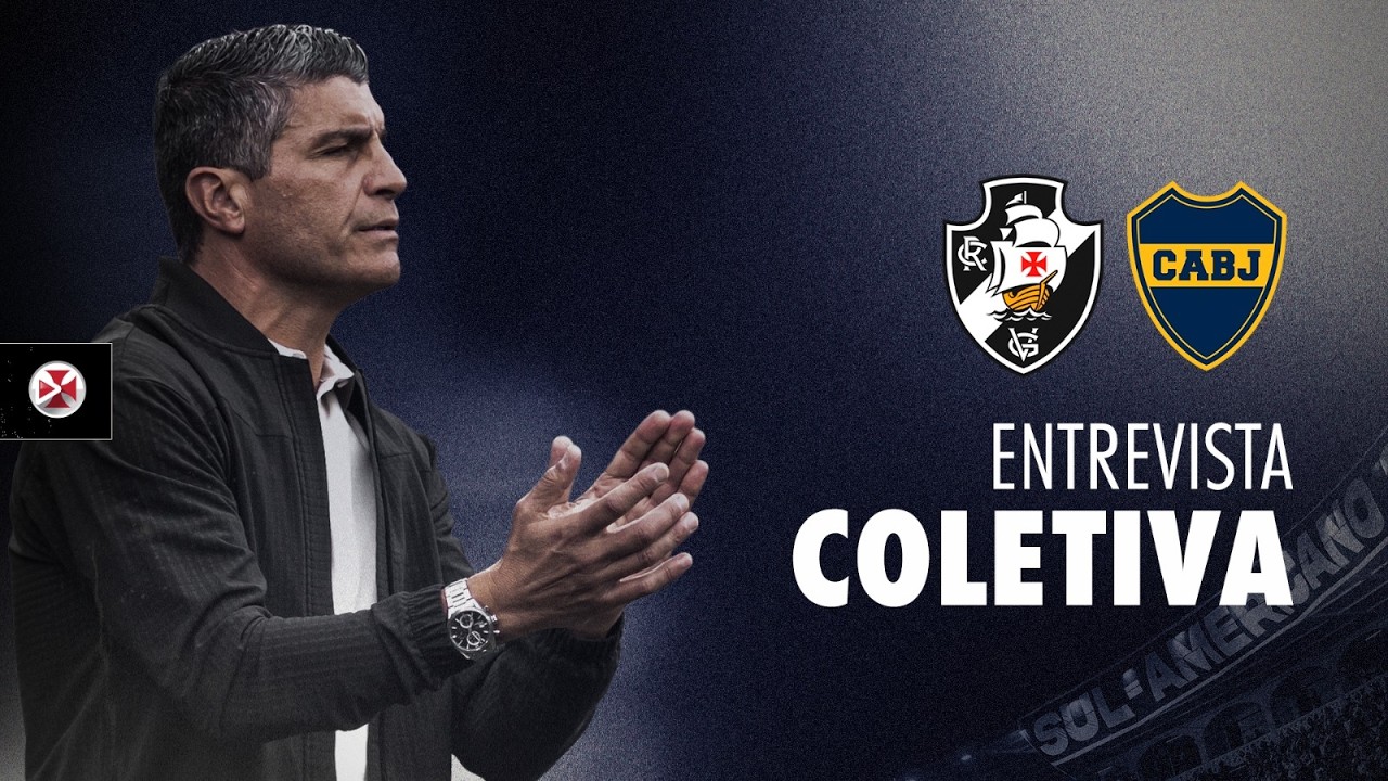 Vasco transmite pronunciamento de Pedro Emanuel após revés diante do Boca Juniors