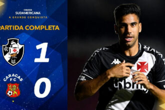 Vasco vence Caracas por 1 a 0 em duelo histórico pela Sul-americana