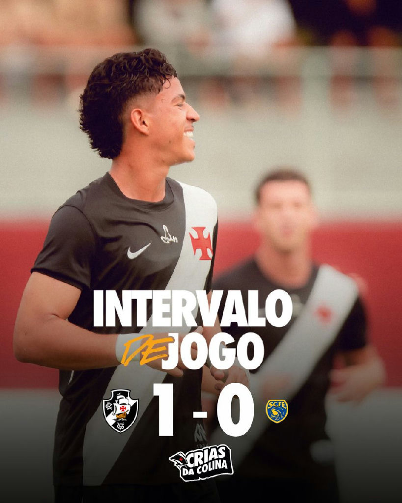Vasco vence o Sampaio Corrêa no primeiro tempo pelo sub-20