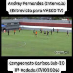 Vasco vence Sampaio Corrêa no Sub-20 com brilho de Andrey Fernandes