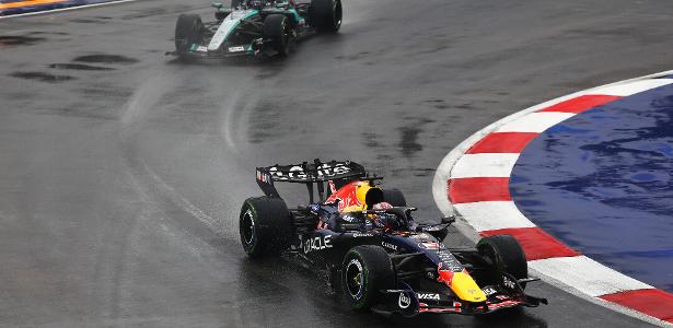 Verstappen domina sprint sob chuva em Singapura em prova marcada por acidentes