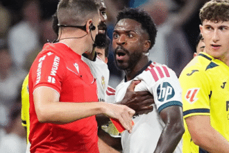 Vinicius Jr. se retrata por expulsão em triunfo do Real Madrid enquanto Mourinho boicota coletiva