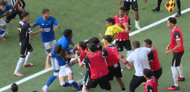 Violência entre jovens na decisão do sub-20 mineiro escancara crise no esporte