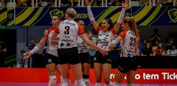 Vôlei: osasco vence praia clube e fatura a supercopa feminina